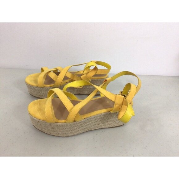 Bamboo Platform Resort Sandals Womens 7 - Picture 3 of 8